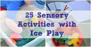 25 Sensory Activities With Ice Play - The Happy Home Life