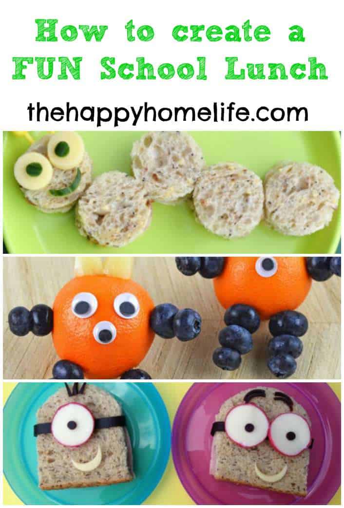 One of the best tricks to get your kids to eat their food is to make it FUN! Learn How to Create a FUN School Lunch with these 20 recipes to fun lunches.