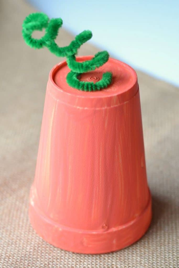 Foam Cup Pumpkin - Easy Fall Craft for Kids