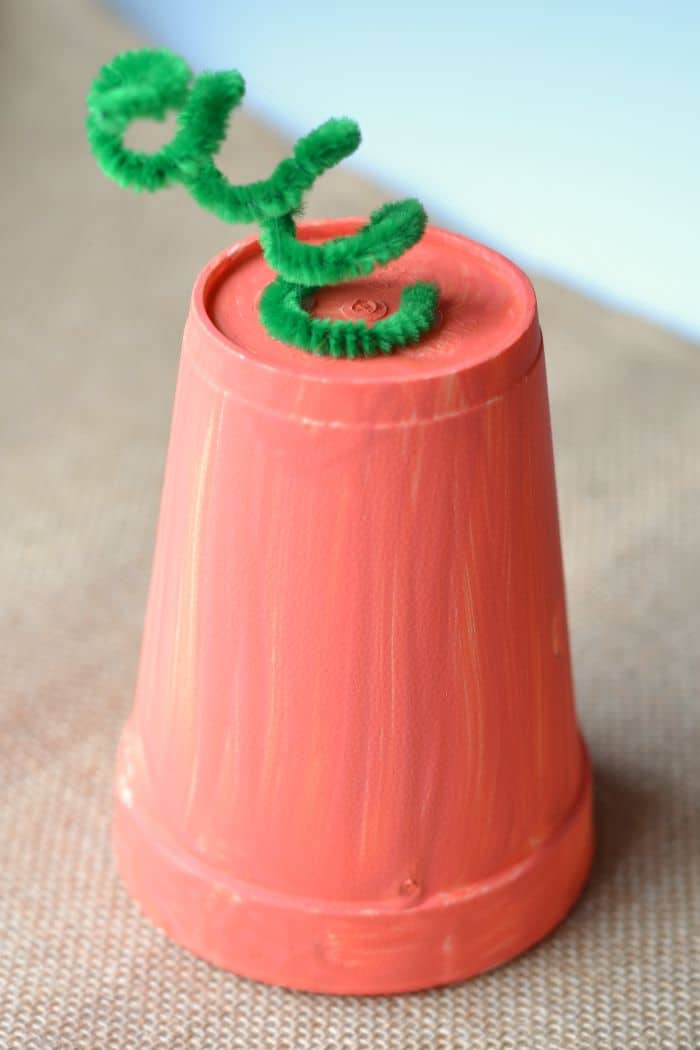 Foam Cup Pumpkin - Easy Fall Craft for Kids