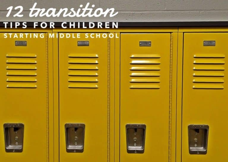 Transition Tips for Children Starting Middle School