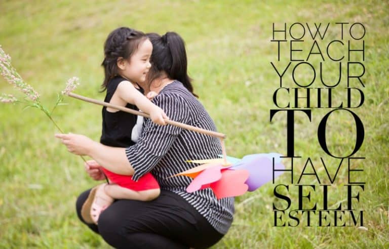 Teaching Your Child To Have Self Esteem