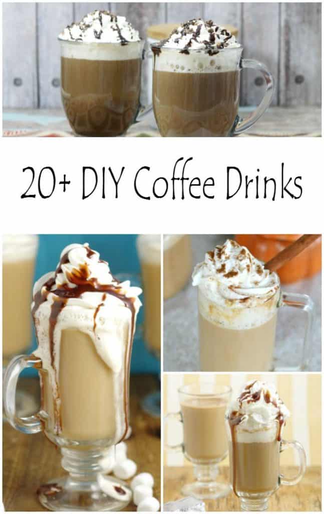 20+ DIY Coffee Drink Recipes - The Happy Home Life