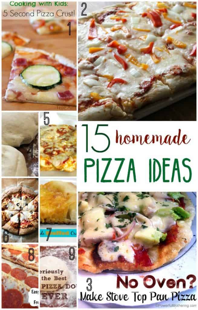 In need of a fun family meal night idea? Try one of these homemade pizza ideas.