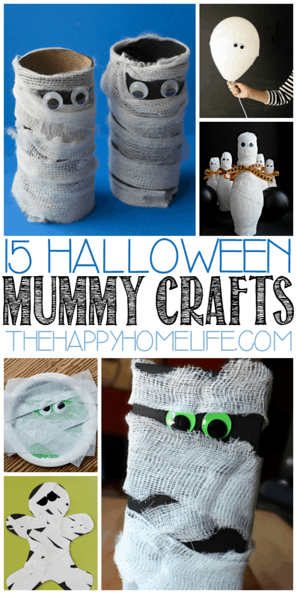 15 Halloween Mummy Crafts for Kids
