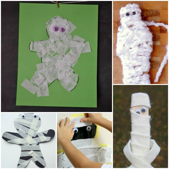 15 Halloween Mummy Crafts for Kids