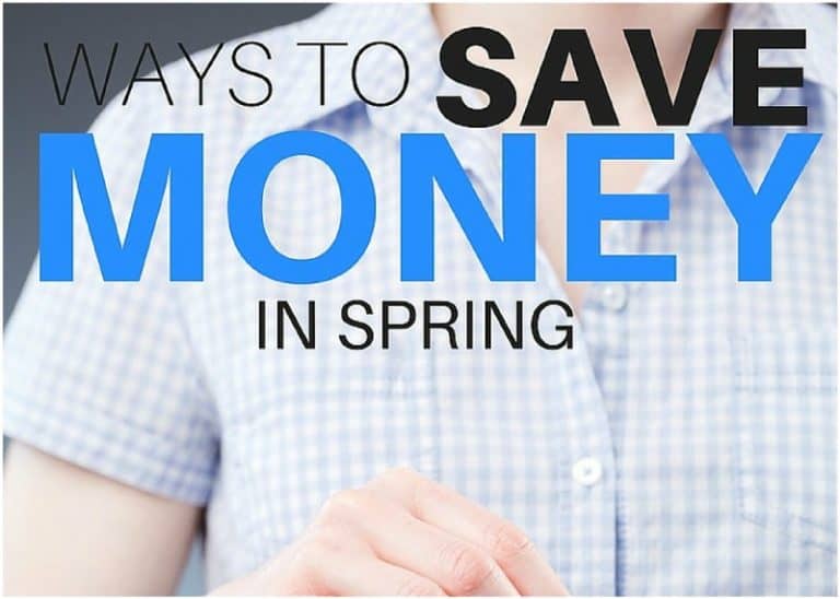 Ways to Save Money in Spring