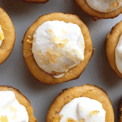 Mini-Pumpkin with Salted-Caramel