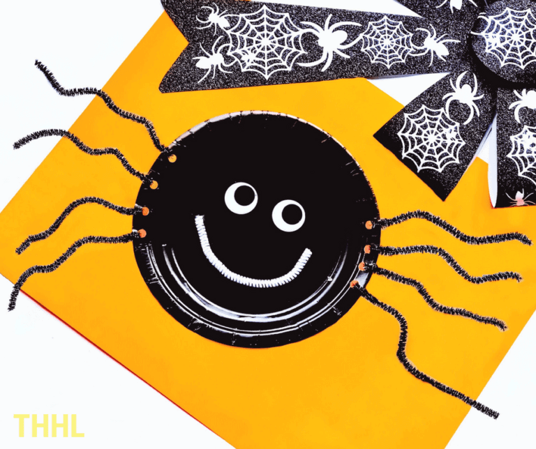 Spider Paper Plate Craft