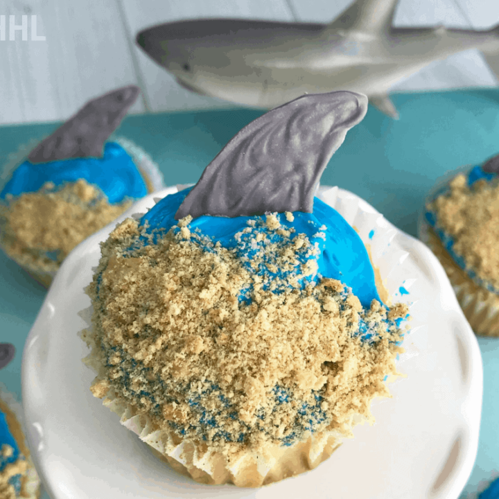 Shark Costume Cupcakes