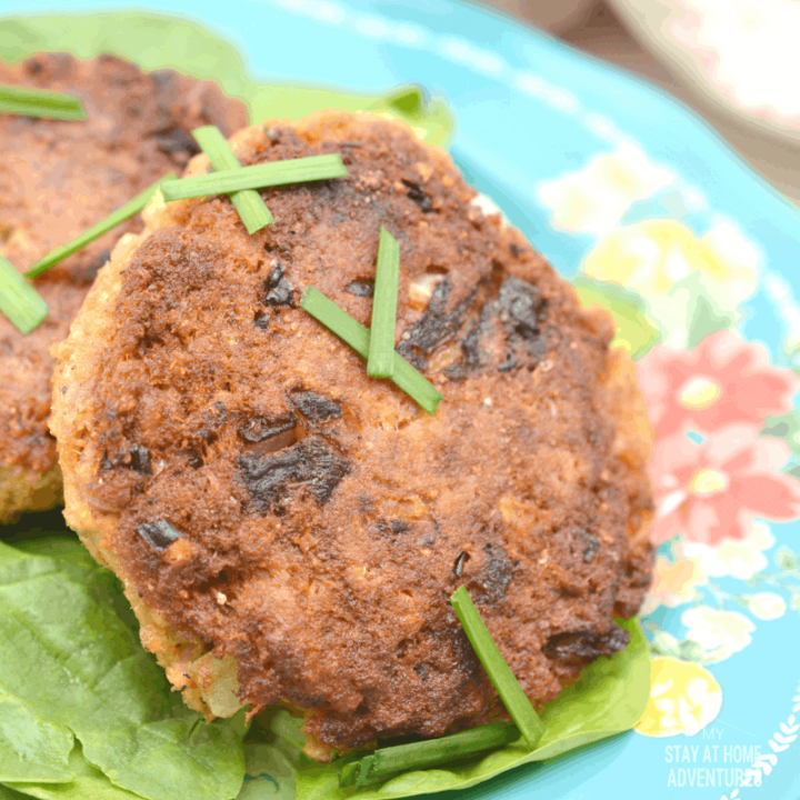 Keto Salmon Patties (With Pork Rind)