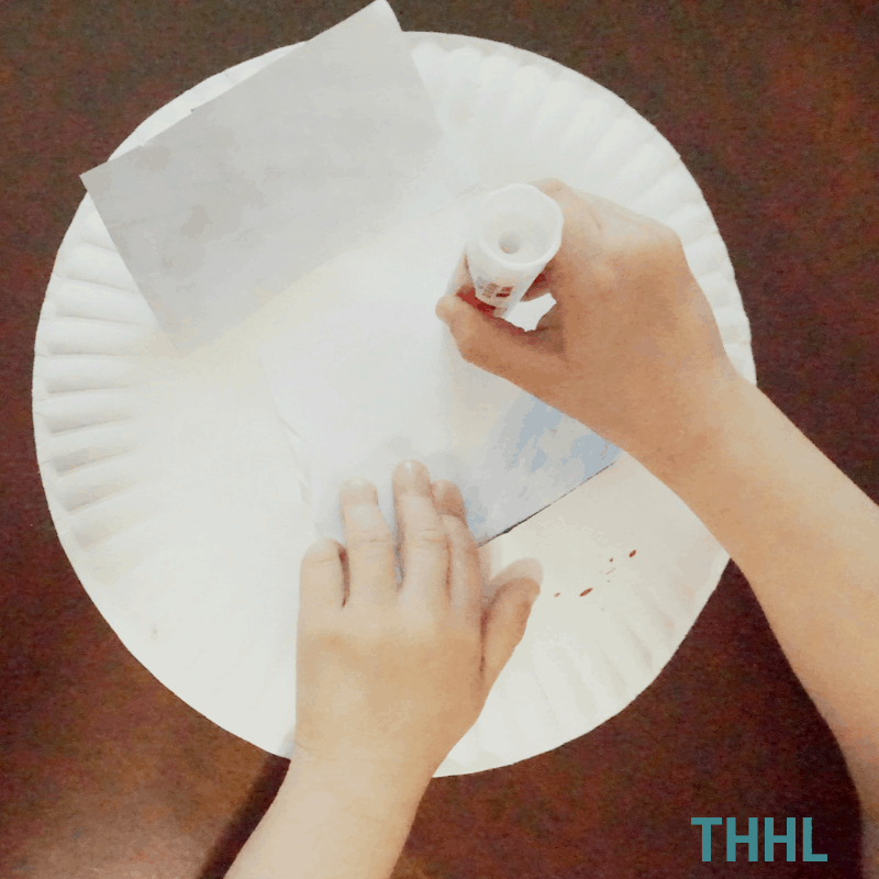 Gluepapertopaperplate The Happy Home Life