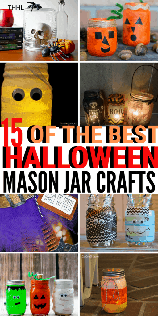 Try these fifteen DIY Halloween Mason Jars crafts this year! Find the best Halloween jar crafts around the web and get started today!