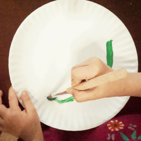 Frankenstein Paper Plate Craft The Happy Home Life