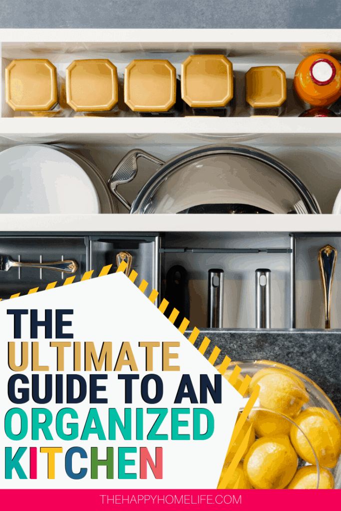 Keeping an organized kitchen is possible. Read this kitchen organization guide and start organizing your kitchen how you want it and with simple tools.