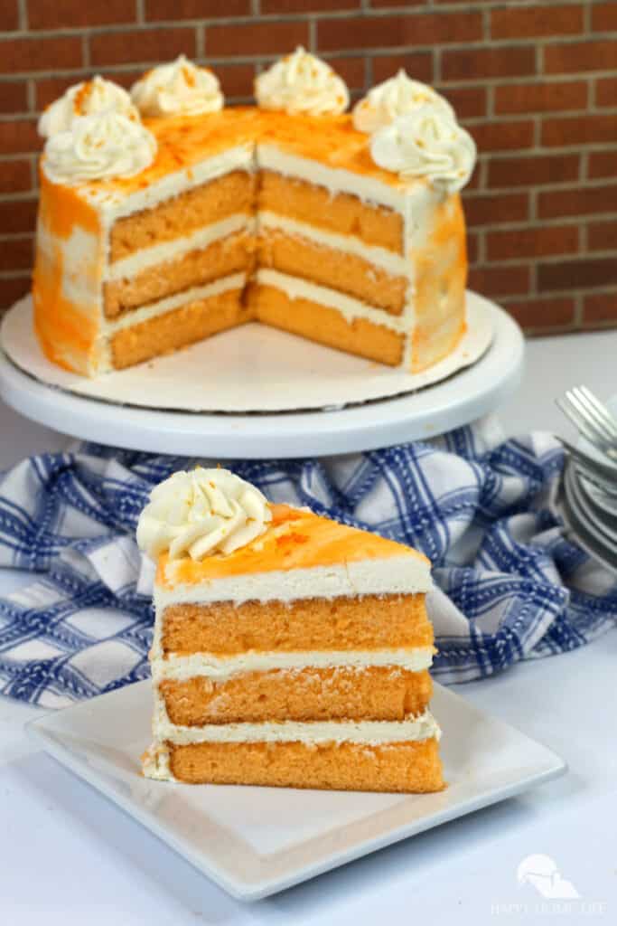 orange julius creamsicle cake