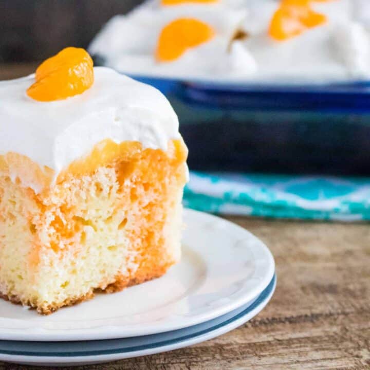 Image for Orange Creamsicle Poke Cake