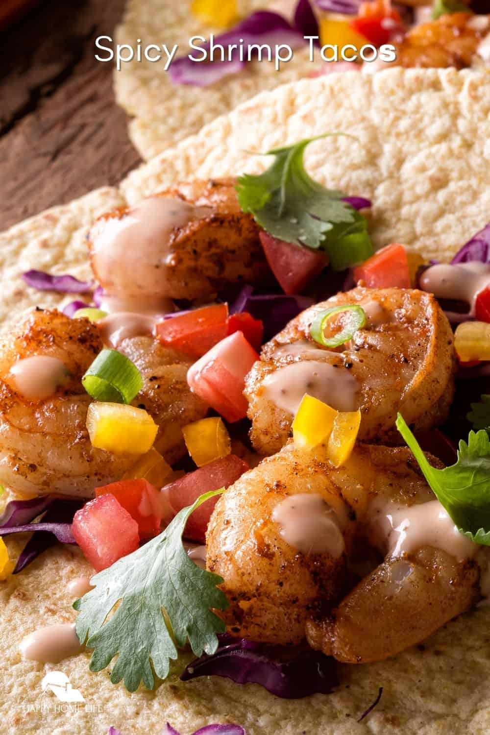Spicy Shrimp Tacos - A Delicious Family Dinner