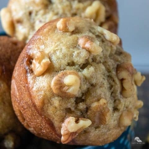 Banana Nut Muffins - Easy To Make Recipe