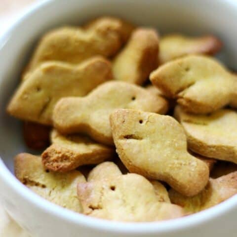 Image for Homemade Goldfish - Gluten-Free, Grain-Free & Vegan