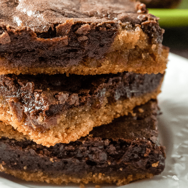 What Is The Secret Of A Good Brownie? (Chocolate Peanut Butter Brownies)