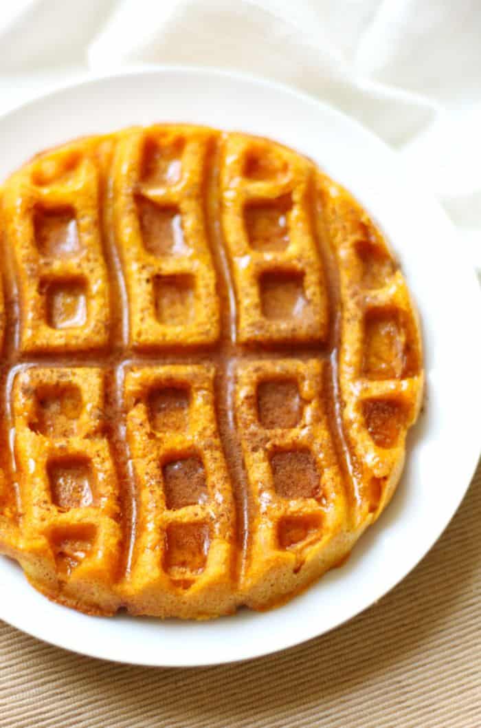 pumpkin waffles vegan gluten free