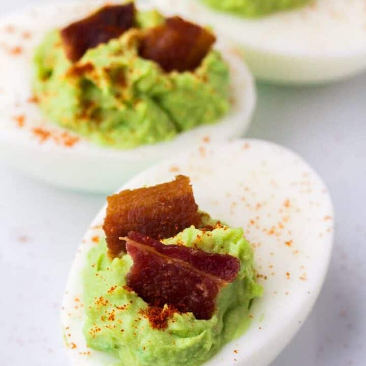 Image for Bacon Avocado Deviled Eggs 