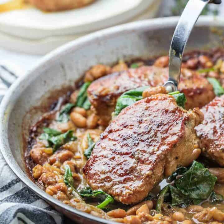 Image for Boneless Pork Chop Skillet Dinner