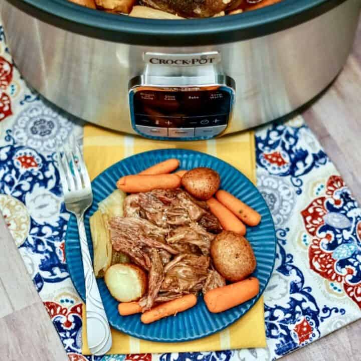 rump roast crock pot recipe with carrots and potatoes