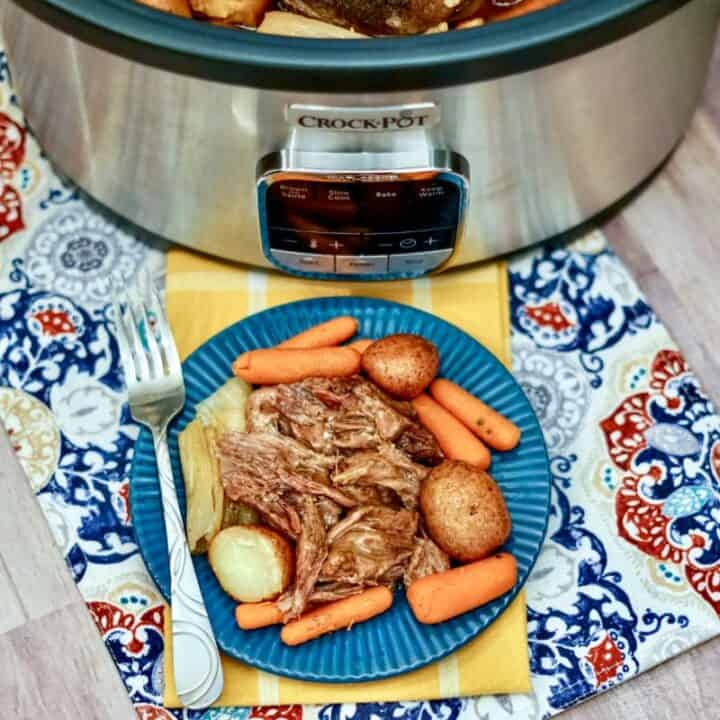 Crock Pot Rump Roast - Reluctant Entertainer