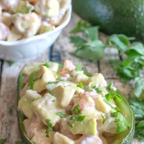Image for Easy Shrimp Stuffed Avocado
