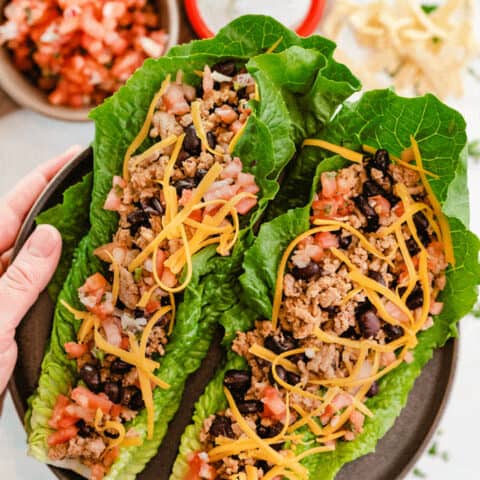 Image for Turkey Taco Lettuce Wraps