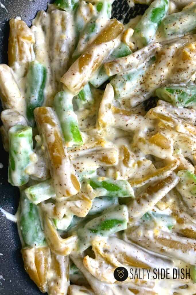 cream cheese and green beans