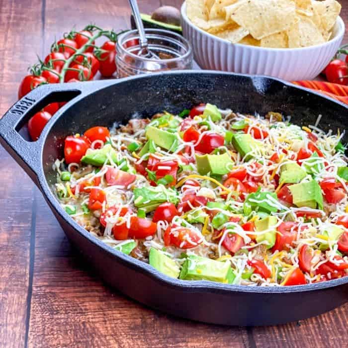 weeknight taco skillet