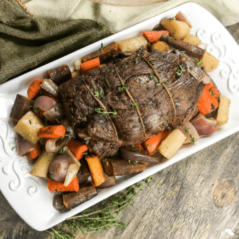 Stuffed Beef Tenderloin with Portobello Mushrooms