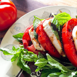 Classic Caprese Salad with Balsamic Glaze