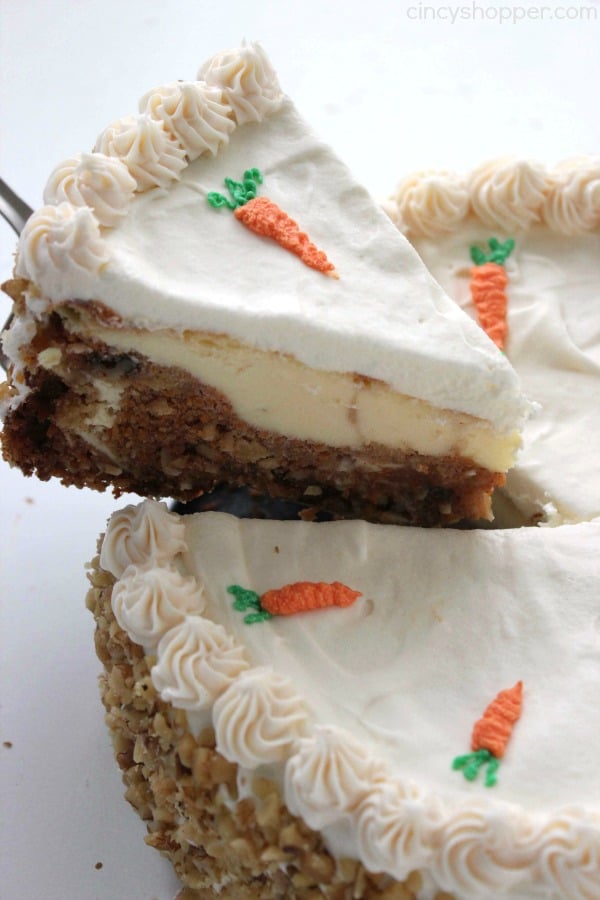 Carrot Cake Cheesecake for Easter