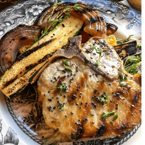 Grilled Summer Vegetable Medley with Herb Butter