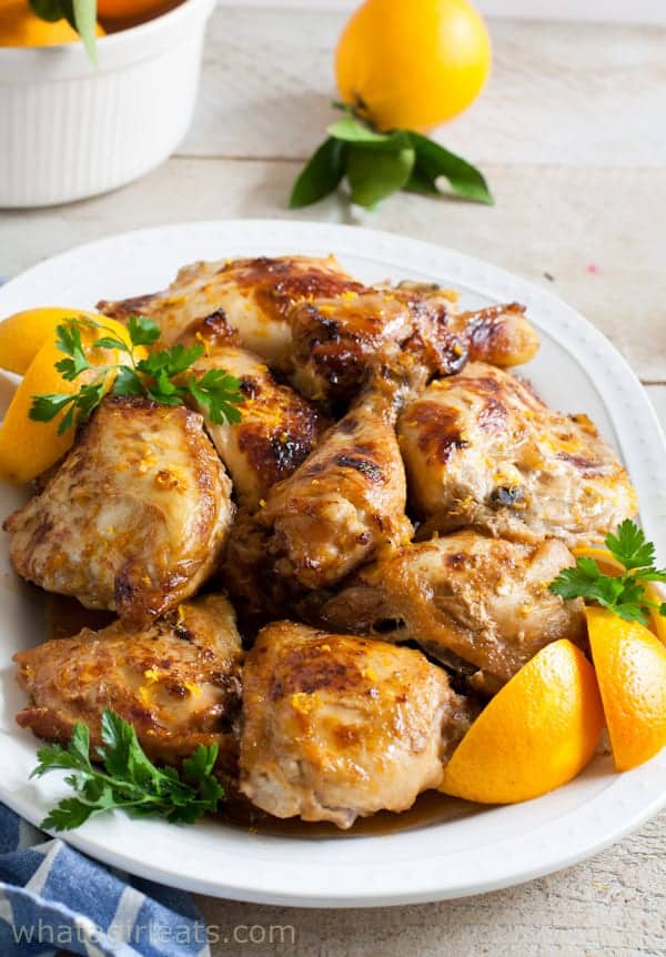 crock pot chicken with orange sauce