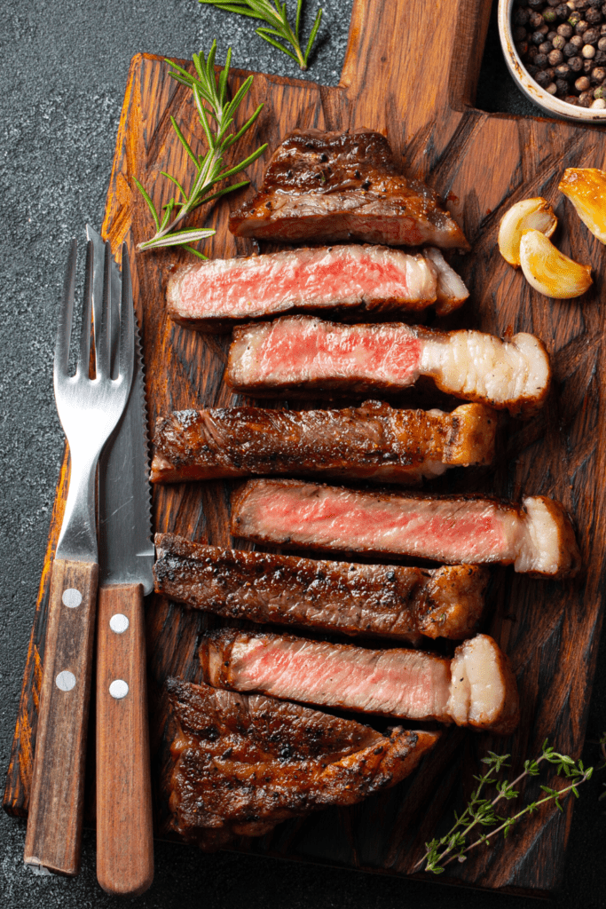 Sliced Steak Striploin