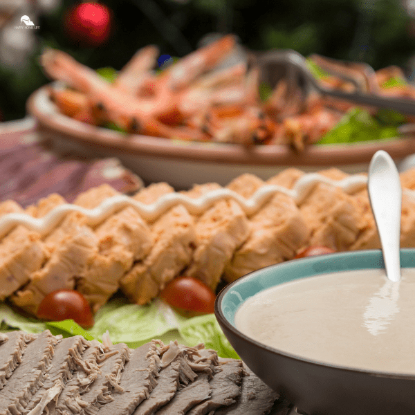 Christmas buffet