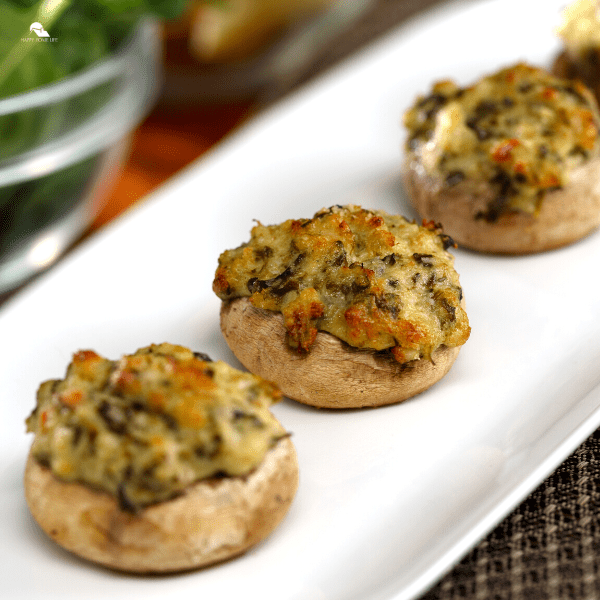 Crab stuffed mushrooms