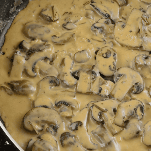 homemade mushroom sauce