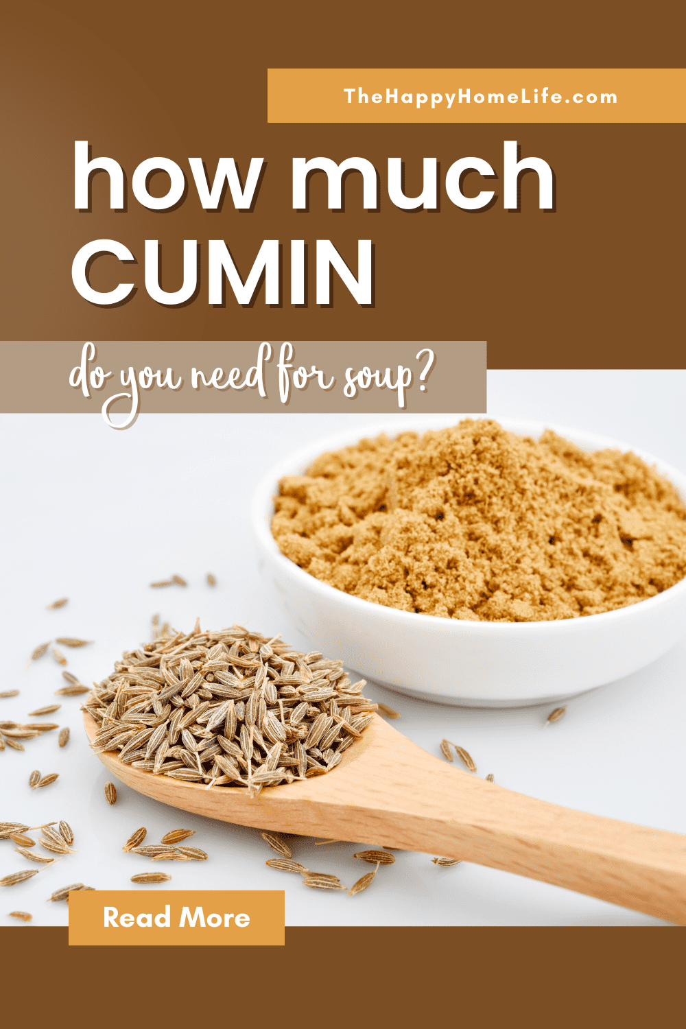 How Much Cumin In Soup? The Happy Home Life