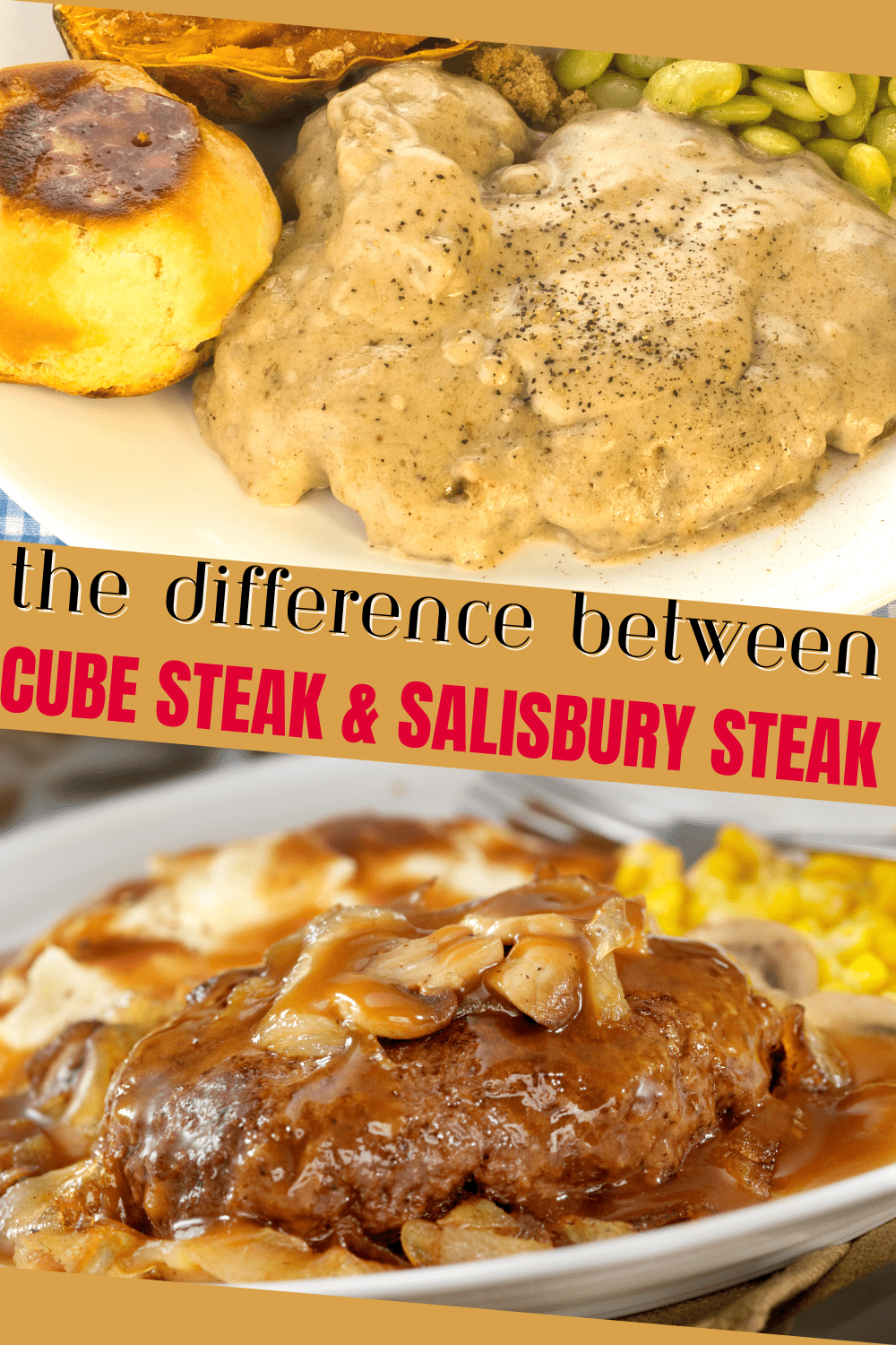 What's The Difference Between Cube Steak And Salisbury Steak The Happy Home Life