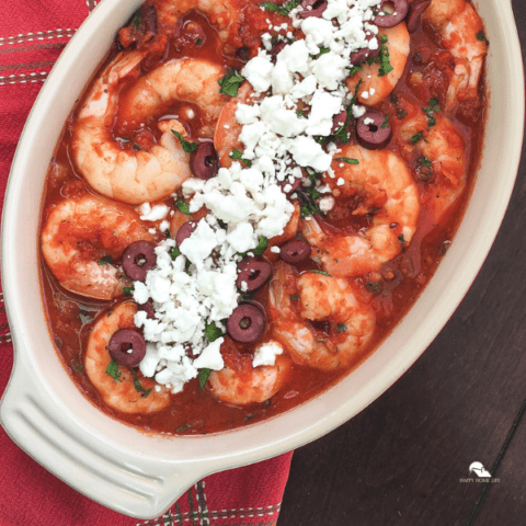 Shrimp Saganaki