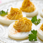 Deviled eggs with smoked paprika