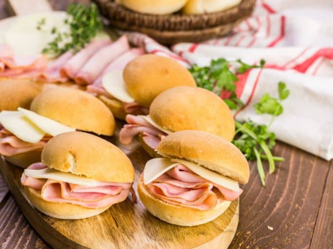 ham and cheese sliders