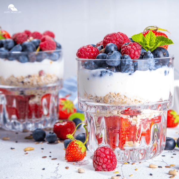 An image of mixed berry parfait.