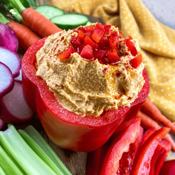 Roasted Red Pepper Hummus overview image